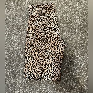 Cheetah biker shorts 6”